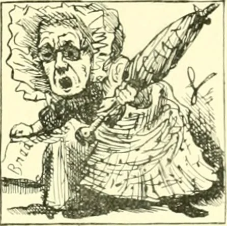 An illustration from M. P.'s in session, from Mr. Punch's parliamentary portrait gallery, 1889, leaf 34