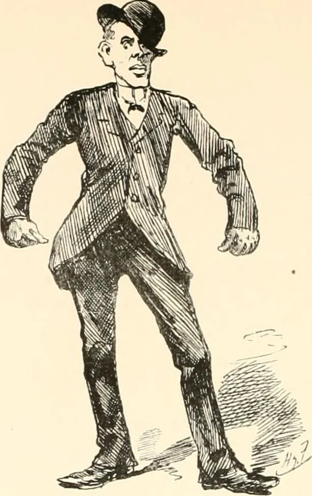 An illustration from M. P.'s in session, from Mr. Punch's parliamentary portrait gallery, 1889, leaf 35