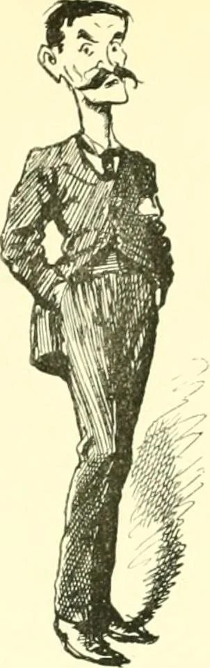 An illustration from M. P.'s in session, from Mr. Punch's parliamentary portrait gallery, 1889, leaf 38
