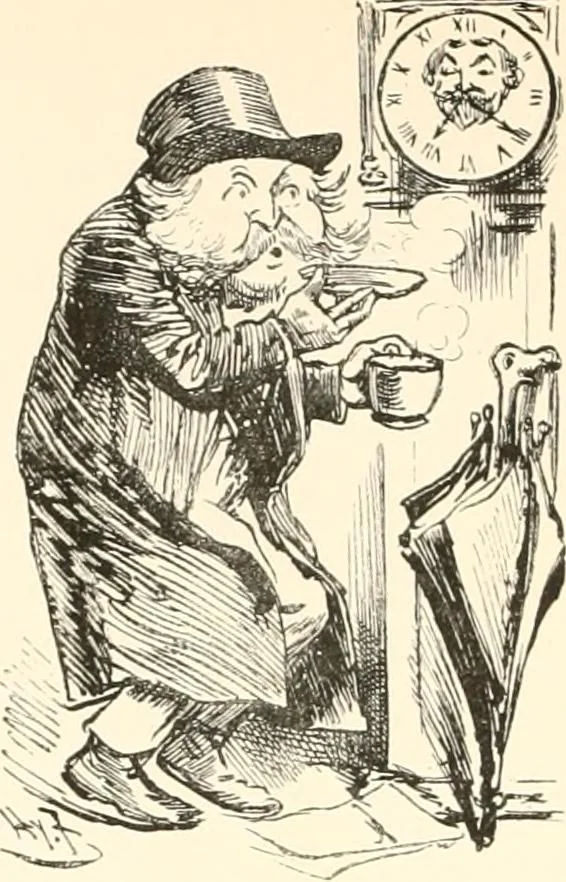 An illustration from M. P.'s in session, from Mr. Punch's parliamentary portrait gallery, 1889, leaf 39