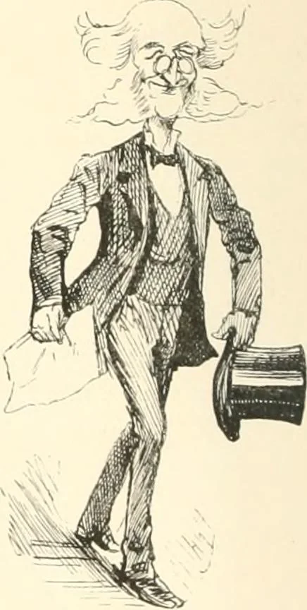 An illustration from M. P.'s in session, from Mr. Punch's parliamentary portrait gallery, 1889, leaf 39