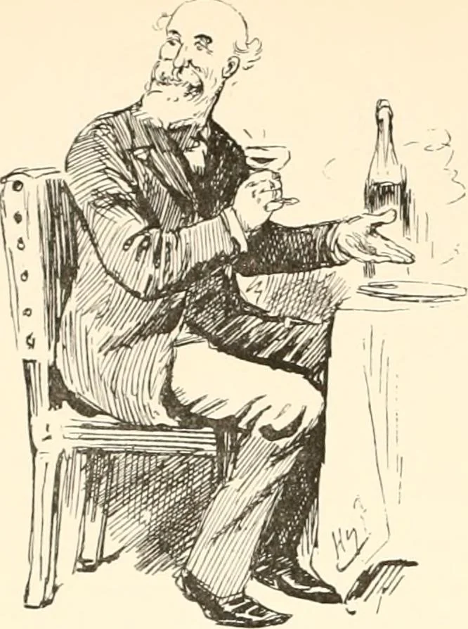 An illustration from M. P.'s in session, from Mr. Punch's parliamentary portrait gallery, 1889, leaf 41