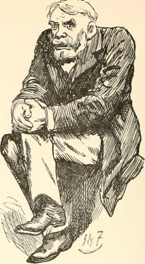 An illustration from M. P.'s in session, from Mr. Punch's parliamentary portrait gallery, 1889, leaf 41