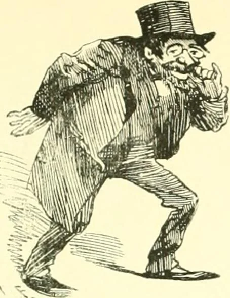 An illustration from M. P.'s in session, from Mr. Punch's parliamentary portrait gallery, 1889, leaf 44