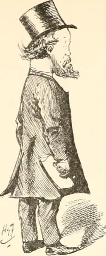 An illustration from M. P.'s in session, from Mr. Punch's parliamentary portrait gallery, 1889, leaf 45