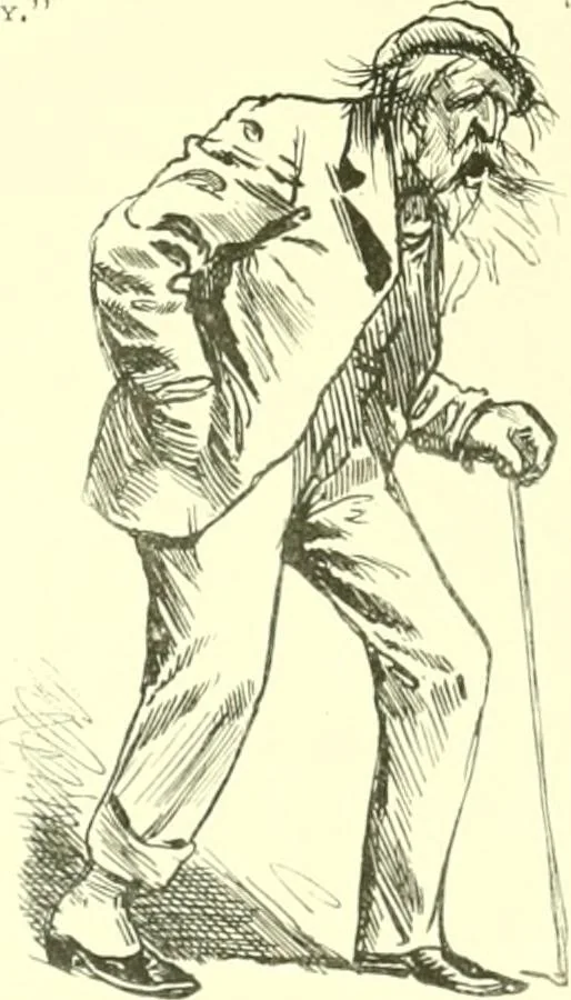 An illustration from M. P.'s in session, from Mr. Punch's parliamentary portrait gallery, 1889, leaf 48