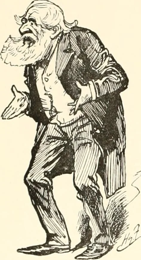 An illustration from M. P.'s in session, from Mr. Punch's parliamentary portrait gallery, 1889, leaf 49