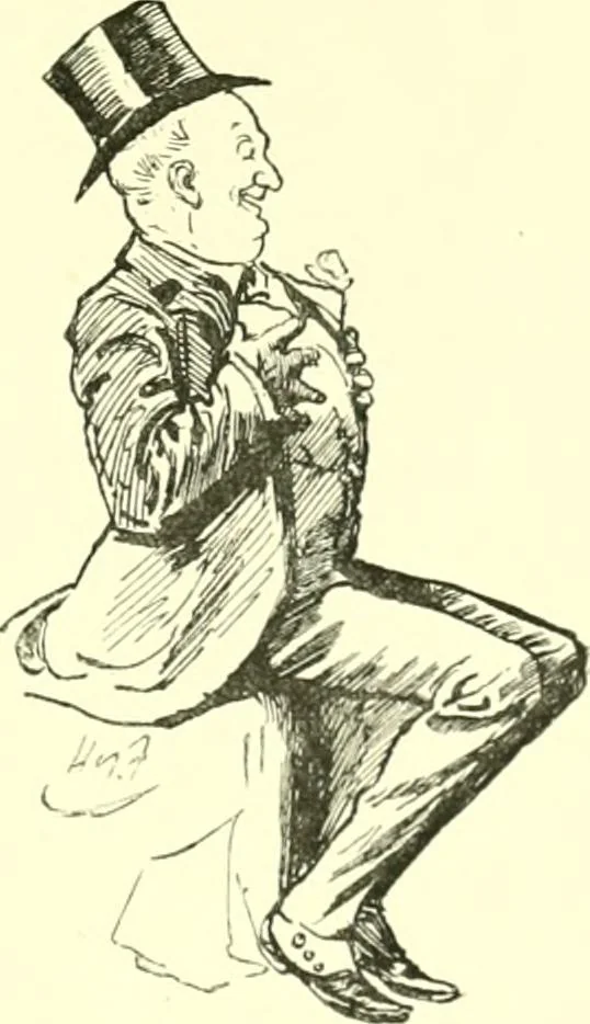 An illustration from M. P.'s in session, from Mr. Punch's parliamentary portrait gallery, 1889, leaf 50