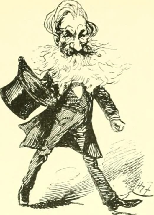 An illustration from M. P.'s in session, from Mr. Punch's parliamentary portrait gallery, 1889, leaf 52