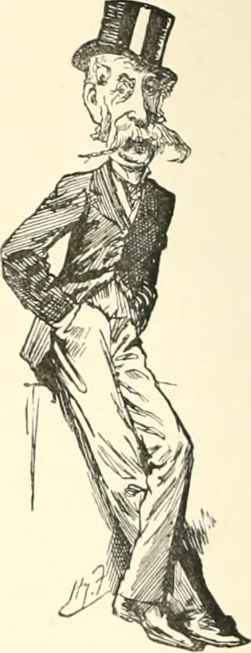 An illustration from M. P.'s in session, from Mr. Punch's parliamentary portrait gallery, 1889, leaf 53