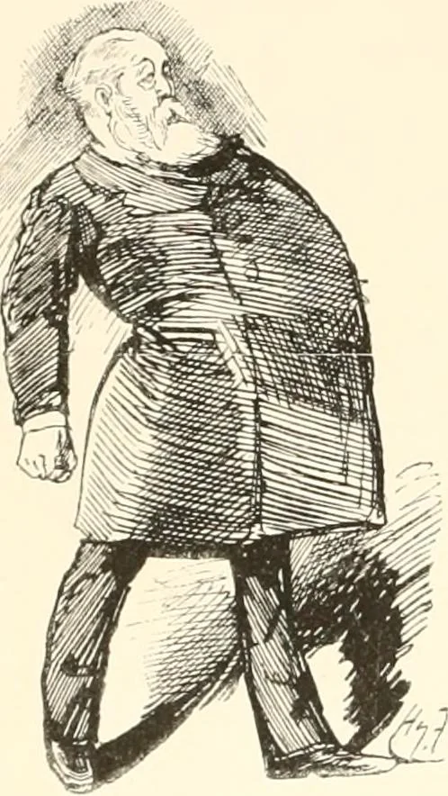 An illustration from M. P.'s in session, from Mr. Punch's parliamentary portrait gallery, 1889, leaf 55