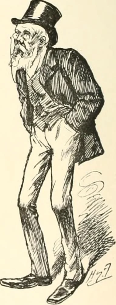 An illustration from M. P.'s in session, from Mr. Punch's parliamentary portrait gallery, 1889, leaf 57