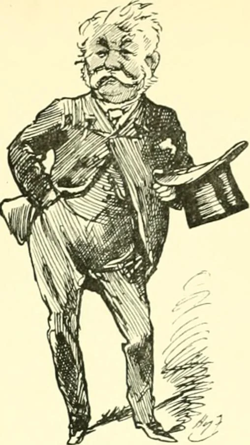 An illustration from M. P.'s in session, from Mr. Punch's parliamentary portrait gallery, 1889, leaf 58