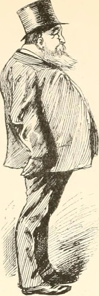 An illustration from M. P.'s in session, from Mr. Punch's parliamentary portrait gallery, 1889, leaf 59
