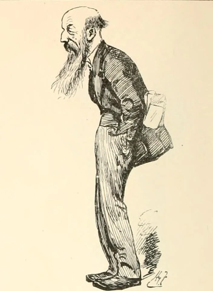 An illustration from M. P.'s in session, from Mr. Punch's parliamentary portrait gallery, 1889, leaf 59