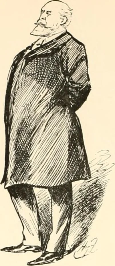 An illustration from M. P.'s in session, from Mr. Punch's parliamentary portrait gallery, 1889, leaf 61
