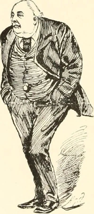 An illustration from M. P.'s in session, from Mr. Punch's parliamentary portrait gallery, 1889, leaf 61