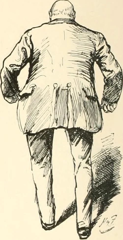 An illustration from M. P.'s in session, from Mr. Punch's parliamentary portrait gallery, 1889, leaf 61
