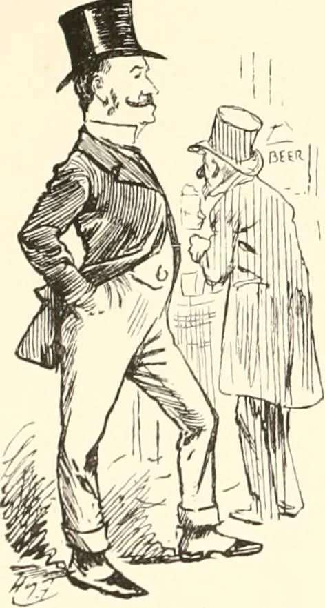 An illustration from M. P.'s in session, from Mr. Punch's parliamentary portrait gallery, 1889, leaf 63