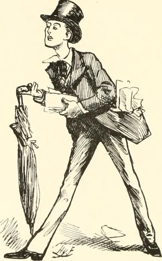 An illustration from M. P.'s in session, from Mr. Punch's parliamentary portrait gallery, 1889, leaf 63