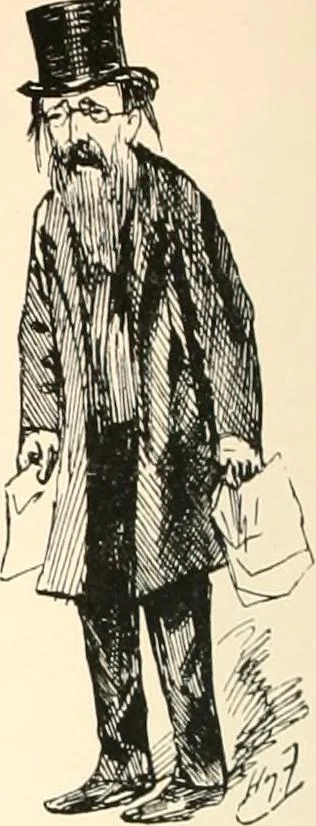 An illustration from M. P.'s in session, from Mr. Punch's parliamentary portrait gallery, 1889, leaf 63