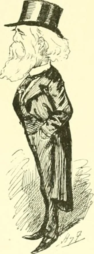 An illustration from M. P.'s in session, from Mr. Punch's parliamentary portrait gallery, 1889, leaf 64