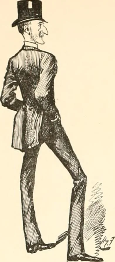 An illustration from M. P.'s in session, from Mr. Punch's parliamentary portrait gallery, 1889, leaf 67