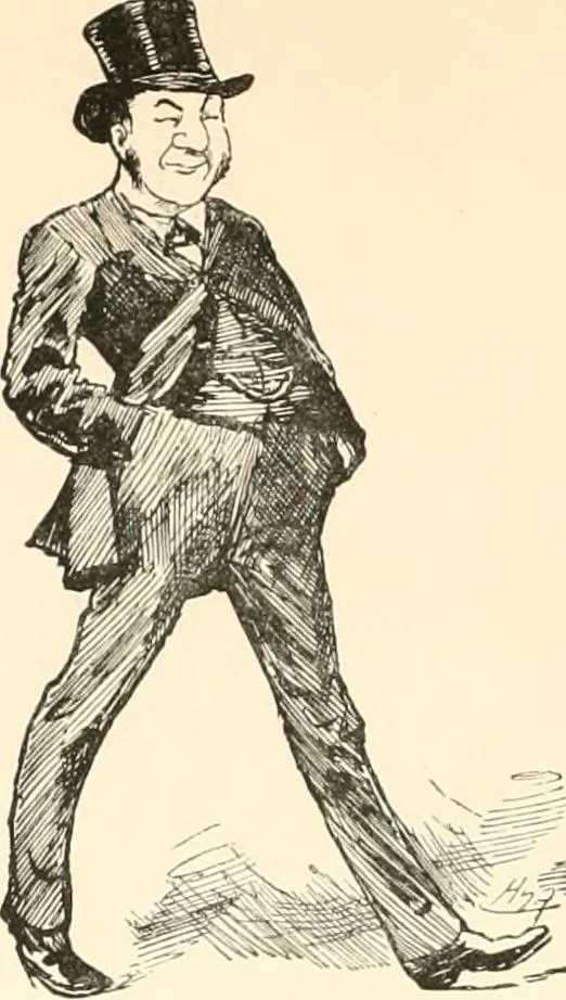 An illustration from M. P.'s in session, from Mr. Punch's parliamentary portrait gallery, 1889, leaf 67