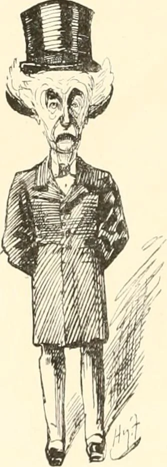 An illustration from M. P.'s in session, from Mr. Punch's parliamentary portrait gallery, 1889, leaf 67