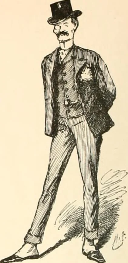An illustration from M. P.'s in session, from Mr. Punch's parliamentary portrait gallery, 1889, leaf 67