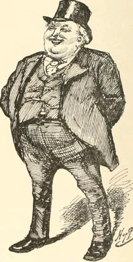 An illustration from M. P.'s in session, from Mr. Punch's parliamentary portrait gallery, 1889, leaf 67