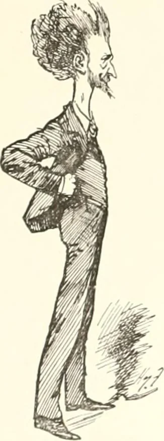 An illustration from M. P.'s in session, from Mr. Punch's parliamentary portrait gallery, 1889, leaf 69