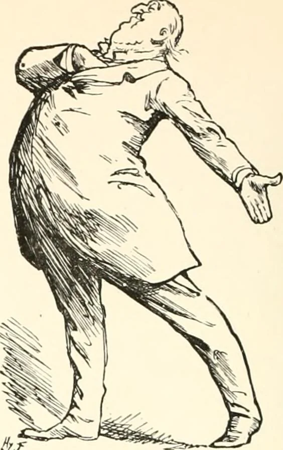 An illustration from M. P.'s in session, from Mr. Punch's parliamentary portrait gallery, 1889, leaf 69