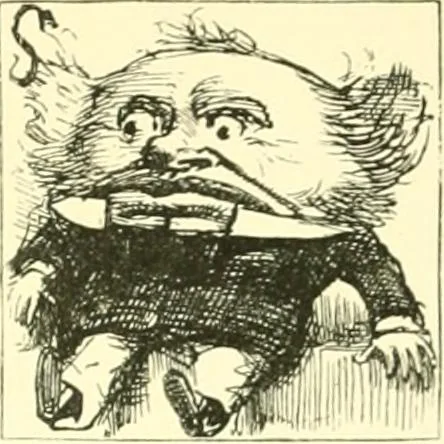 An illustration from M. P.'s in session, from Mr. Punch's parliamentary portrait gallery, 1889, leaf 72