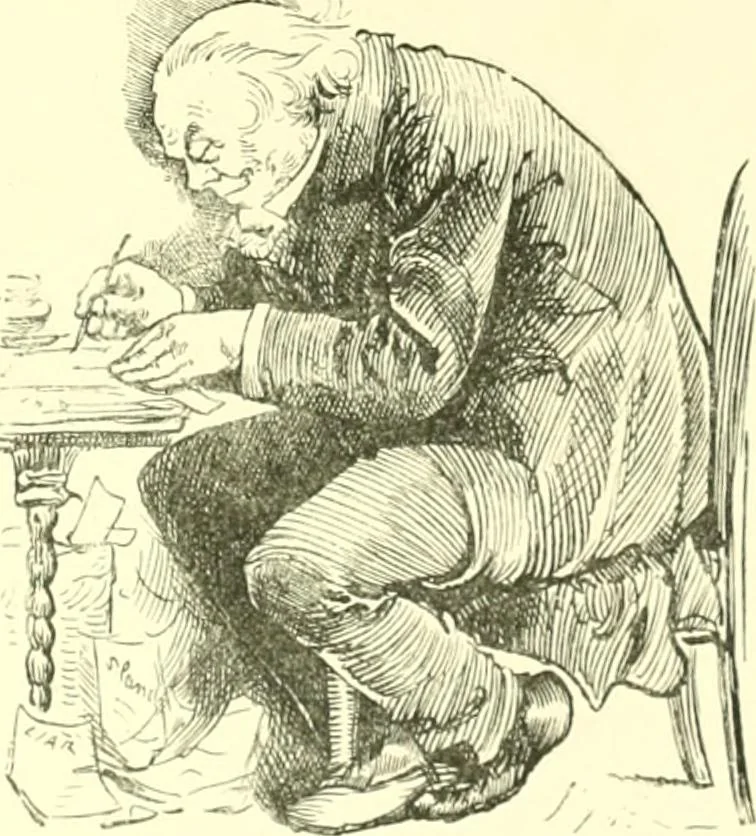 An illustration from M. P.'s in session, from Mr. Punch's parliamentary portrait gallery, 1889, leaf 74