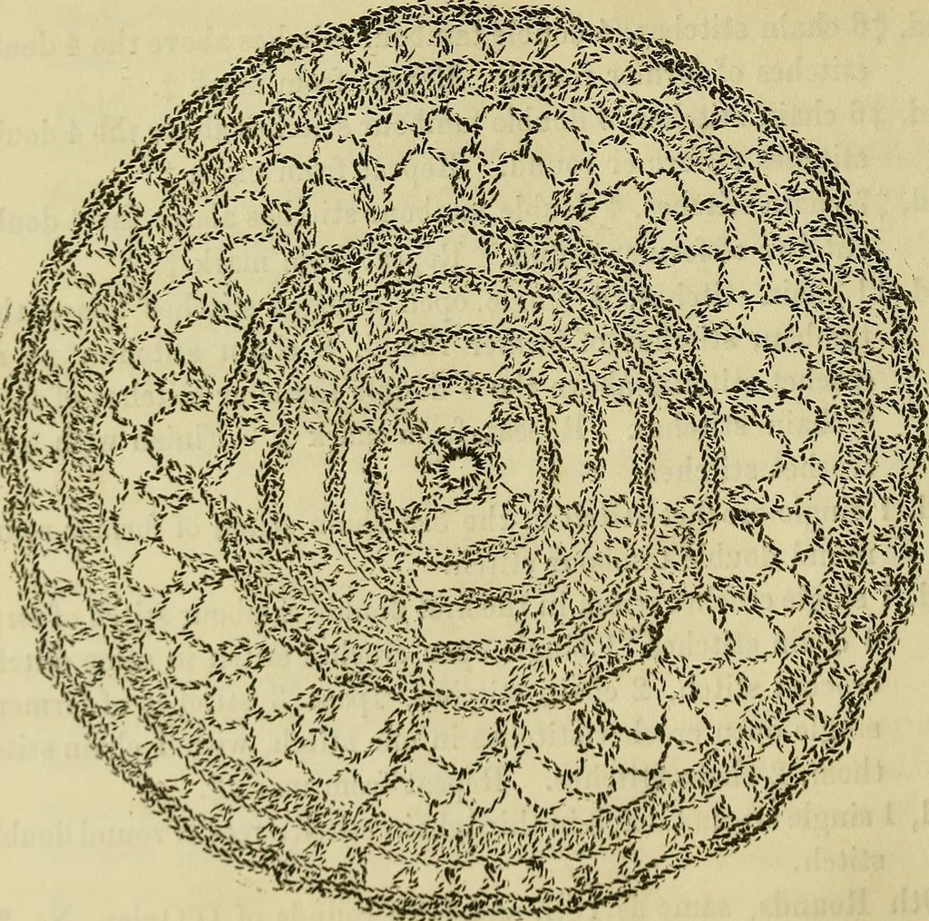 An illustration from Mrs. Gaugain's crochet D'Oyley book : [No. I-III], 1846, leaf 29