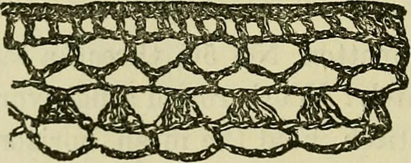 An illustration from Mrs. Gaugain's crochet D'Oyley book : [No. I-III], 1846, leaf 37