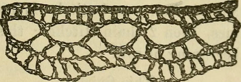 An illustration from Mrs. Gaugain's crochet D'Oyley book : [No. I-III], 1846, leaf 40