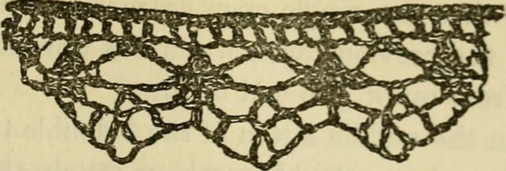 An illustration from Mrs. Gaugain's crochet D'Oyley book : [No. I-III], 1846, leaf 42