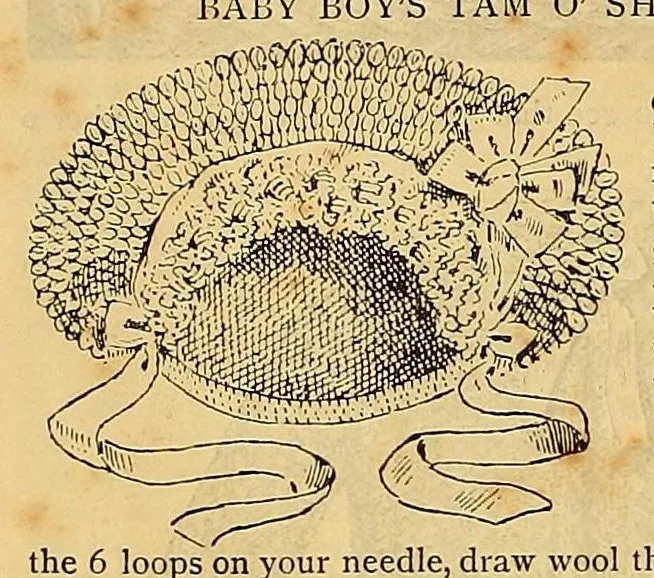 An illustration from Mrs. Leach's fancy work basket, leaf 184