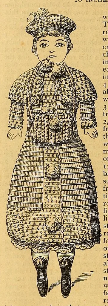 An illustration from Mrs. Leach's fancy work basket, leaf 288