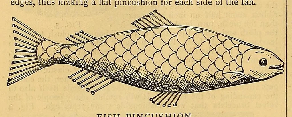 An illustration from Mrs. Leach's fancy work basket, leaf 336