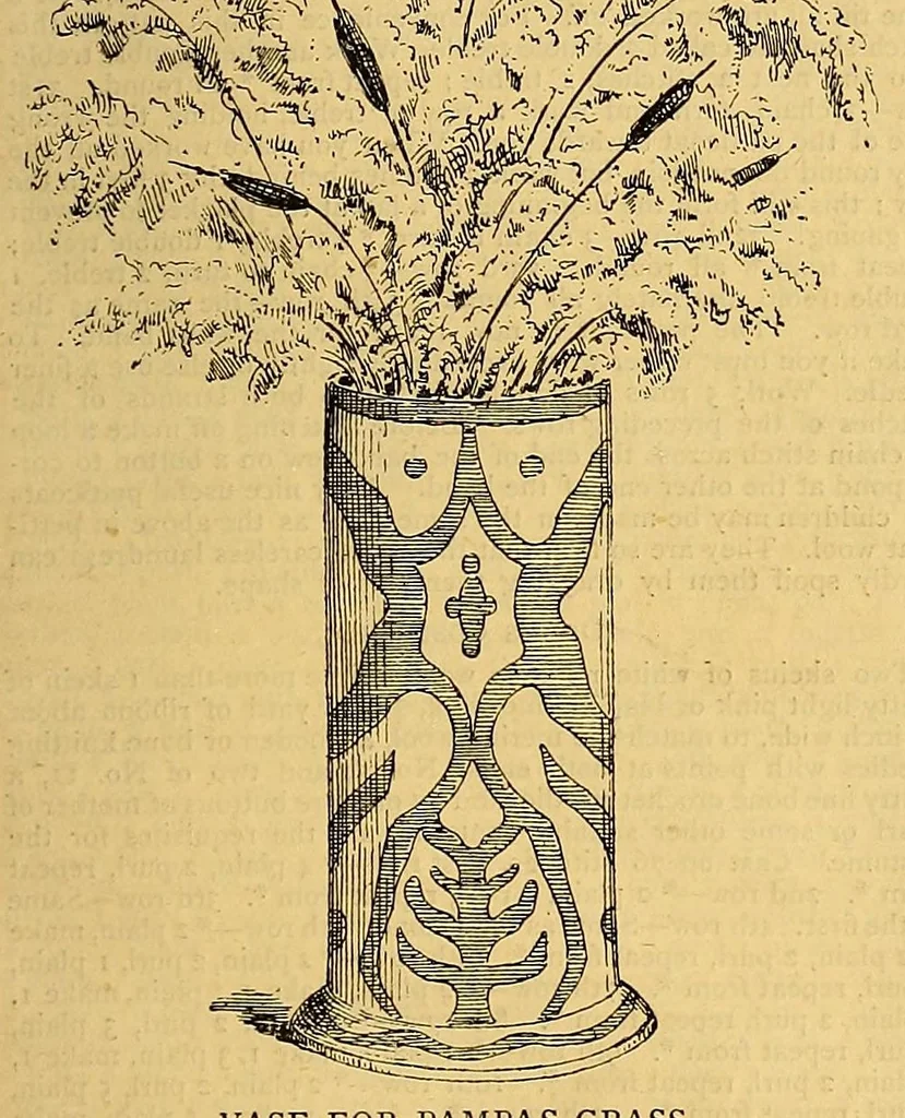 An illustration from Mrs. Leach's fancy work basket, leaf 379