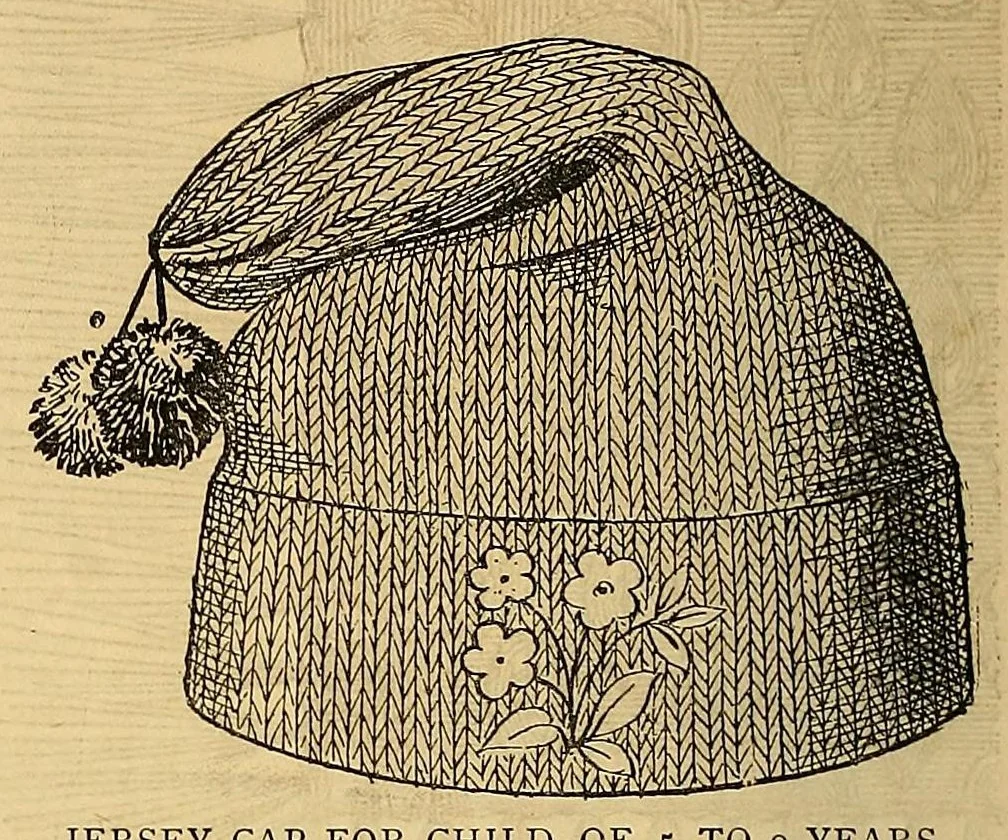An illustration from Mrs. Leach's fancy work basket, leaf 424