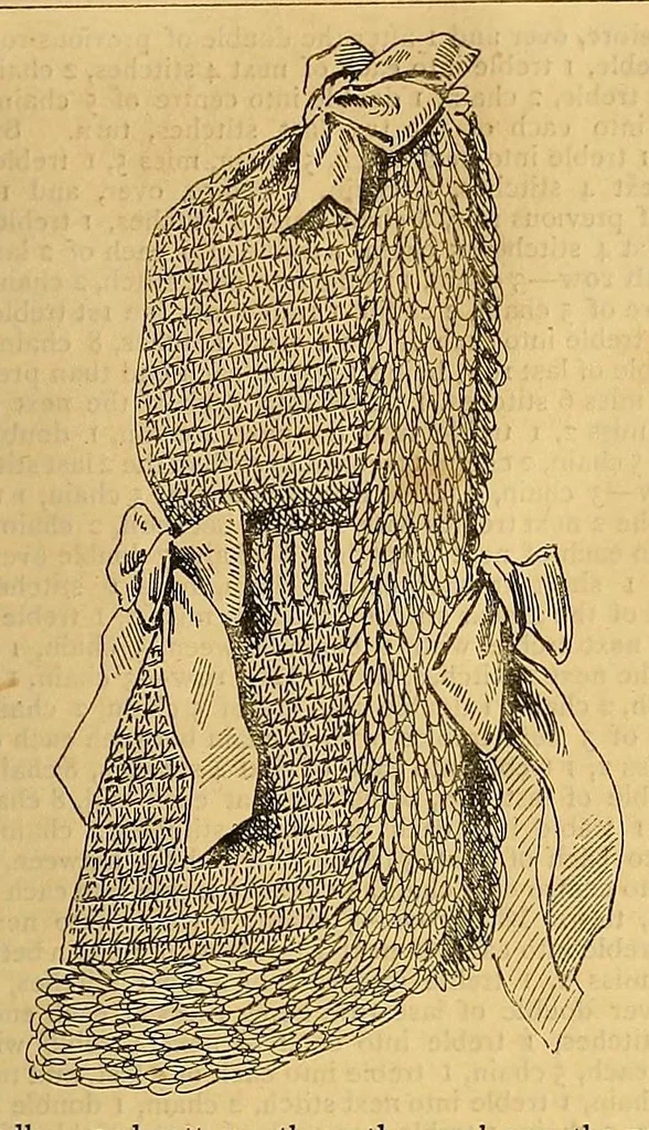 An illustration from Mrs. Leach's fancy work basket, leaf 469