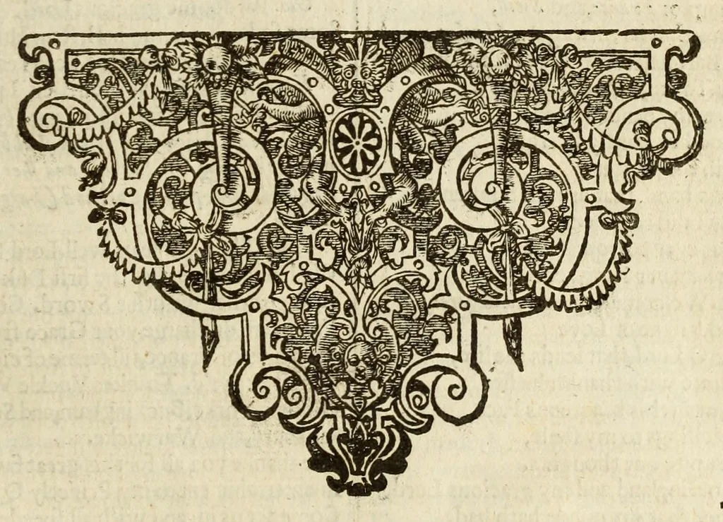 An illustration from Mr. William Shakespeares comedies, histories, and tragedies : published according to the true originall copies, 1632, leaf 485