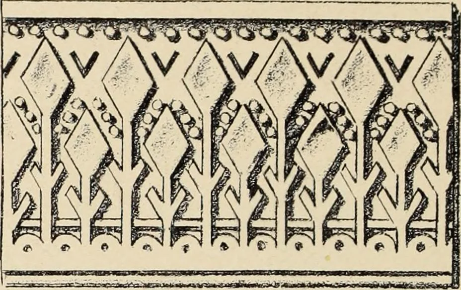An illustration from Méthode de composition ornementale, 1905, leaf 105