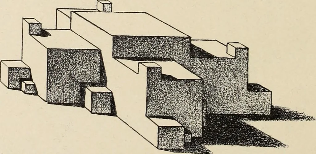 An illustration from Méthode de composition ornementale, 1905, leaf 117