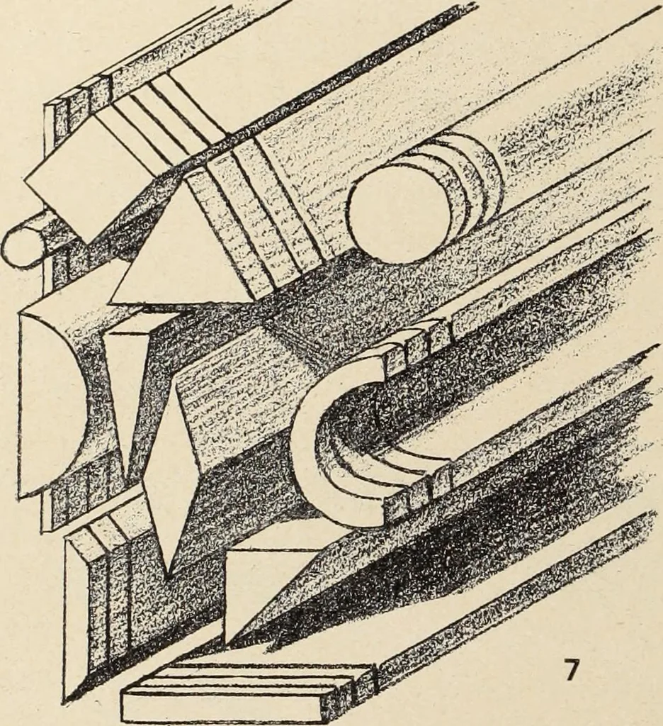 An illustration from Méthode de composition ornementale, 1905, leaf 123