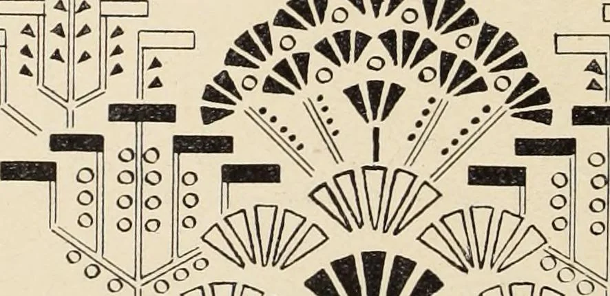 An illustration from Méthode de composition ornementale, 1905, leaf 127